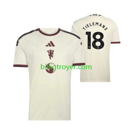 Billige Fotballdrakter Manchester United Youri Tielemans 18 Tredjedraktsett 2026/27 Kortermet
